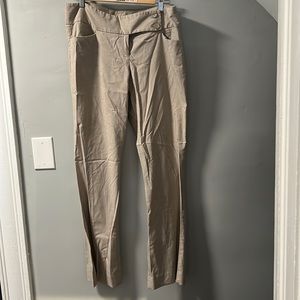 The Limited size 12R tan dress slacks